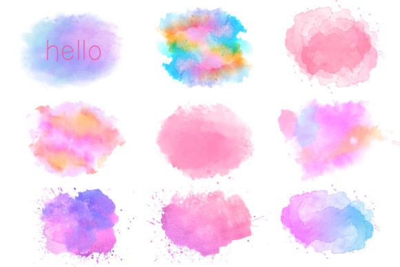Download Watercolor Splash Clipart - Watercolor splash Collection