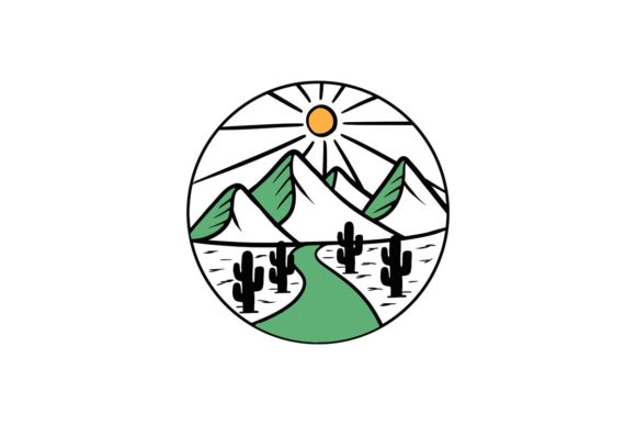 Download Simple Curve Mountain Illustration - Curve Collection