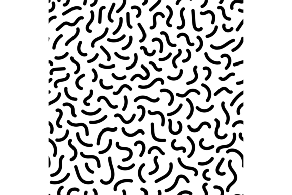 Download Curve Line Pattern. Seamless Ink Stroke - Curve Collection